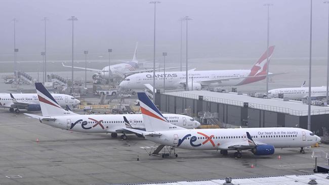 Australian regional airline Rex entered voluntary administration on Wednesday. Picture: William WEST/AFP