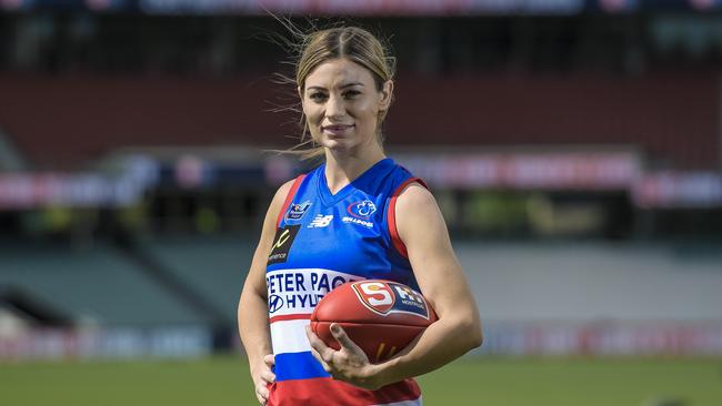 Central District captain Shelby Smith will again be among the best names in SANFLW come season’s end. Picture: SANFL