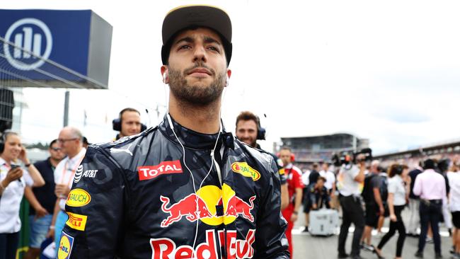 Daniel Ricciardo wasn’t too pleased by the driving of Esteban Gutierrez.