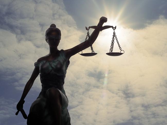 The Snitch. Lady Justice is an allegorical personification of the moral force in judicial systems. istock image