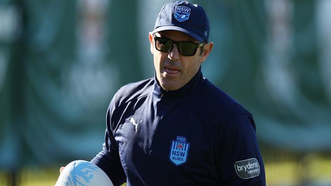 Blues coach Brad Fittler has a 58 per cent win record in charge of NSW. Picture: Matt King/Getty Images