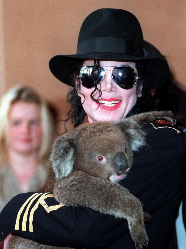 This koala met MJ but I never did.