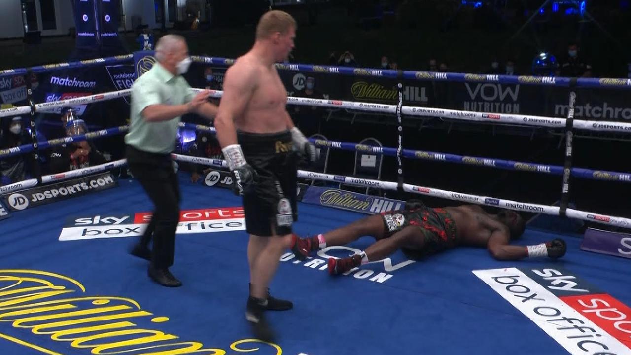 Boxing 2020 Dillian Whyte def by Alexander Povetkin KO video