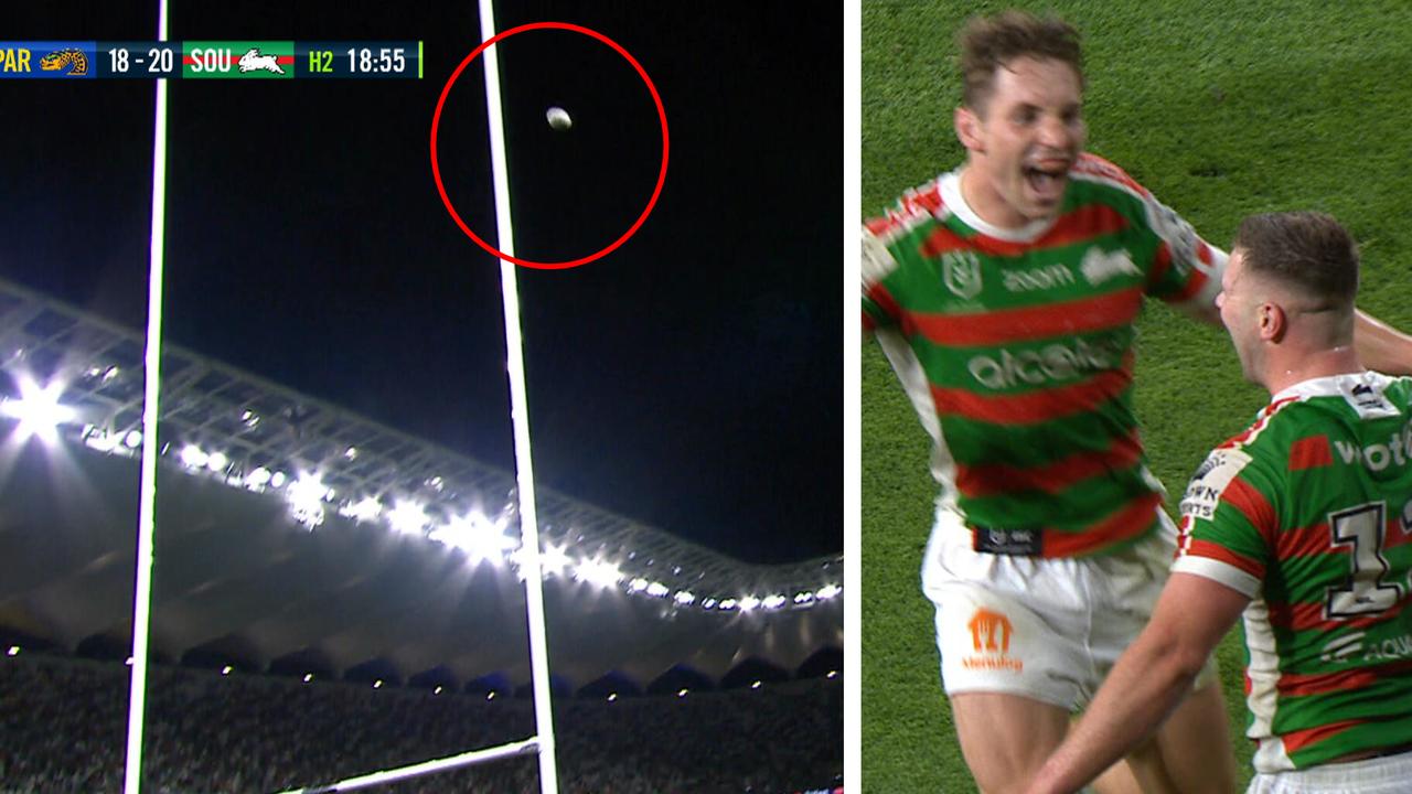 South Sydney capitalises on Parra's minute of madness.