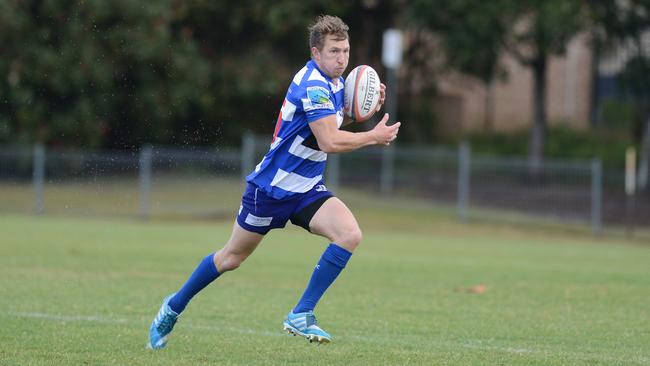 Winger James Oakley. Photo Cathy Adams.