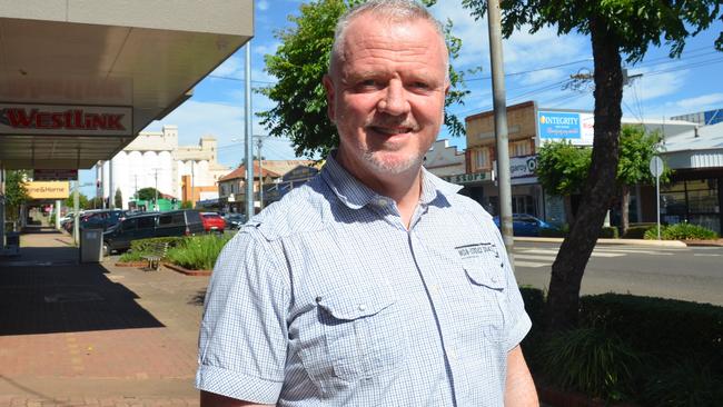 Rob Fitzherbert from the Kingaroy Chamber of Commerce and Industries.