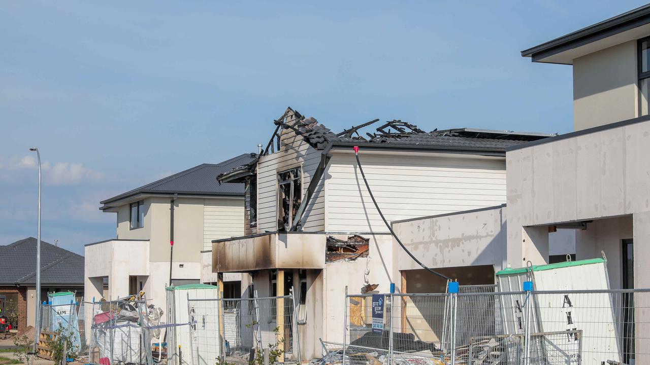 A suspicious house fire was reported at a Porter Davis home in Clyde in early April. Picture: Tim Carrafa