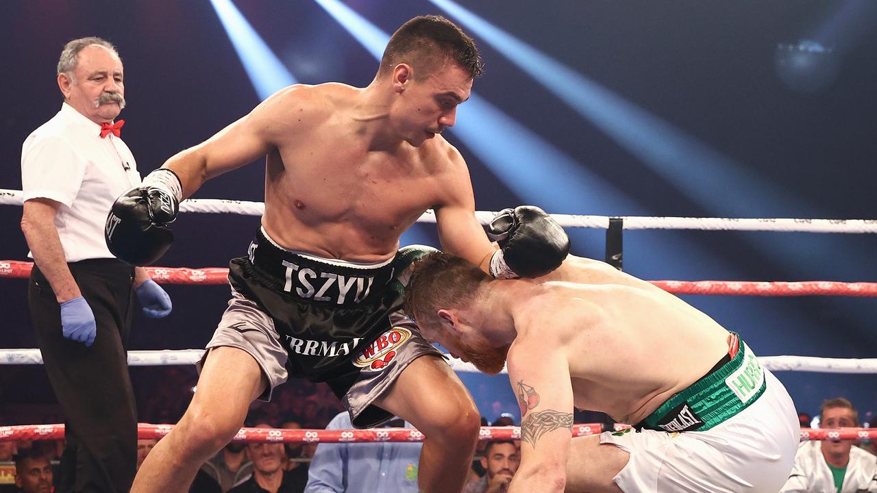 Tim Tszyu Vs Dennis Hogan Result, Gruesome Injury, Press Conference ...