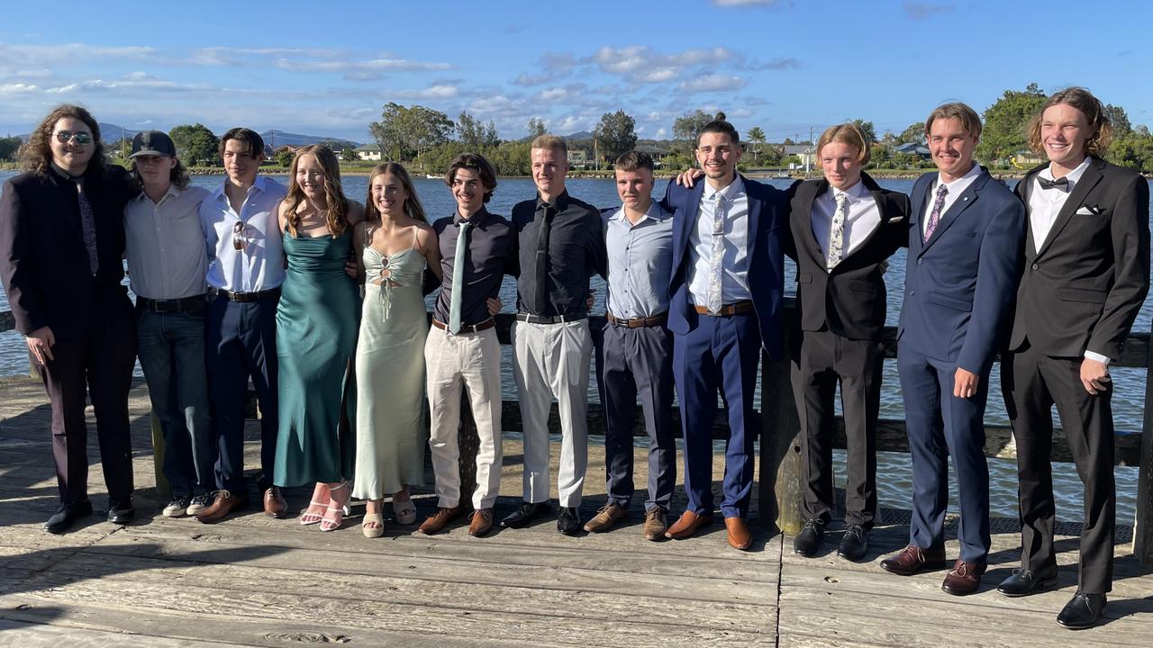 Year 12 Macksville High School formal on the banks of the Nambucca River, November 10, 2022. Picture: Chris Knight