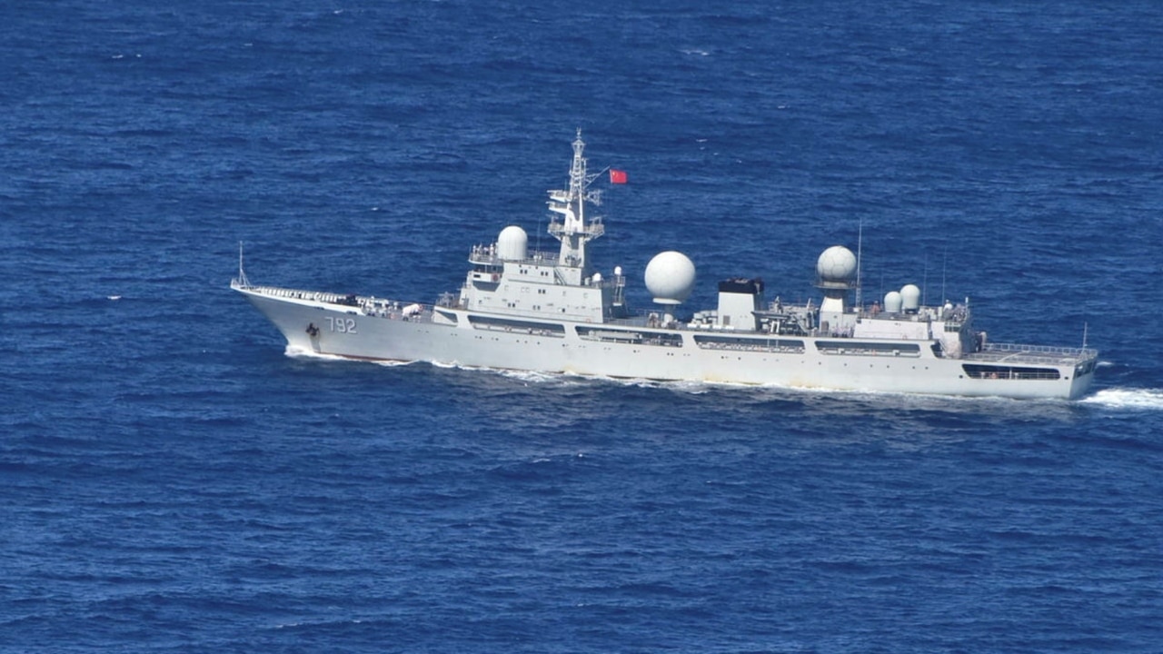 'Aggressive act': Chinese spy ship hugging WA coastline 'without precedent'