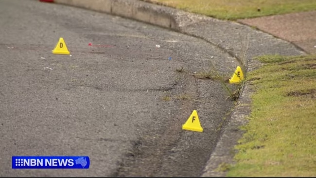 Forensic police spent most of Friday at the scene at Gatehead gathering evidence. Picture: NBN News.