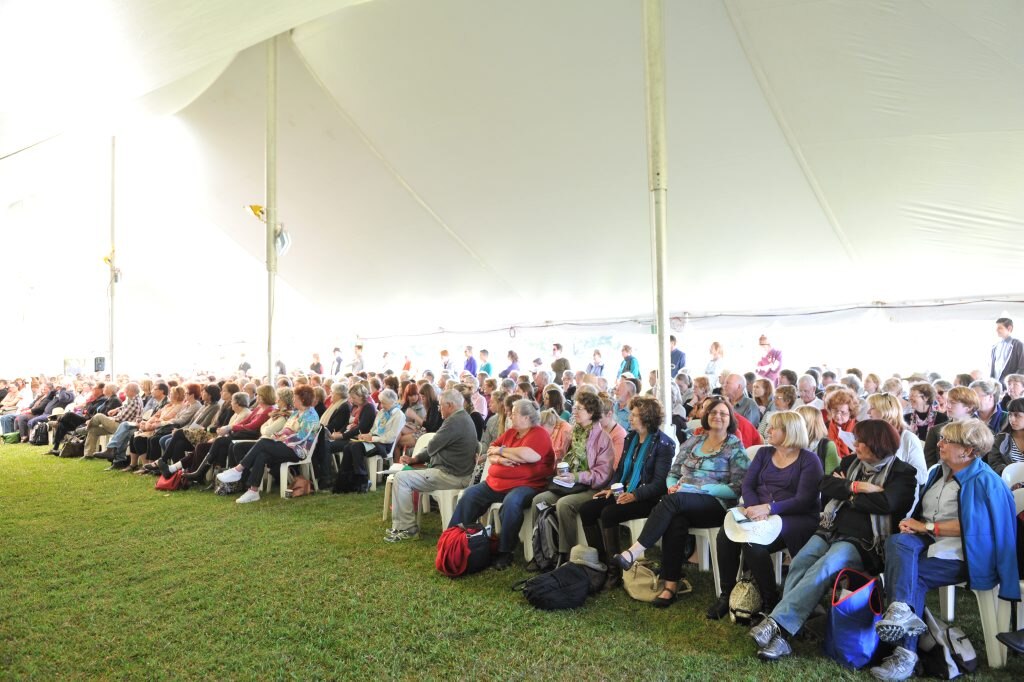 Crowd at the Byron Bay Writers Festival 2013 Photo Mireille Merlet-Shaw / The Northern Star. Picture: Mireille Merlet-Shaw