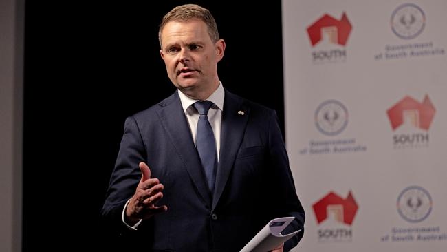 South Australian Treasurer Stephen Mullighan does not remember his ATAR score. Picture: NCA NewsWire / Naomi Jellicoe