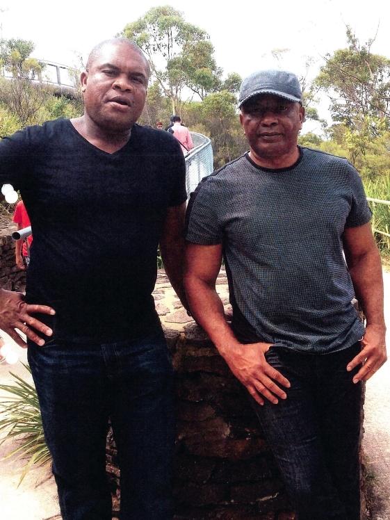 Prince Ibeh (left) was a dual Mexican/Nigerian citizen while Donatus Ozoani was a dual USA/Nigerian citizen. Picture: AFP 