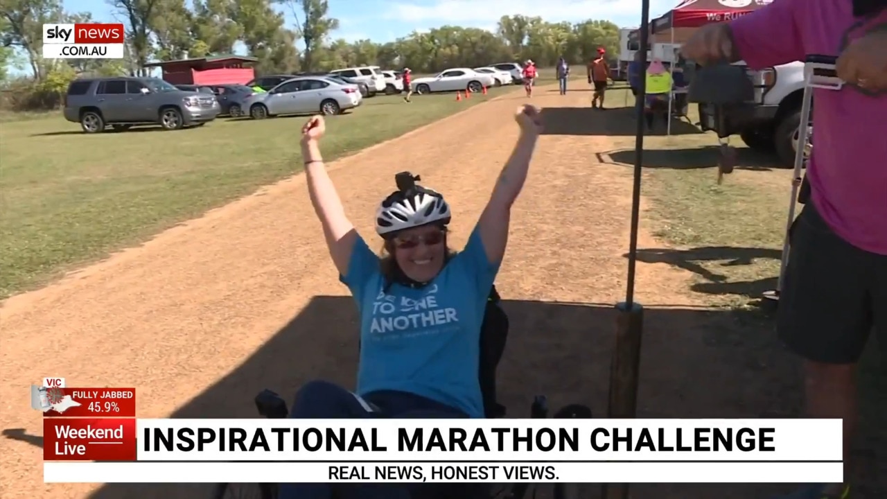 Wheelchair-bound woman to complete inspirational marathon challenge