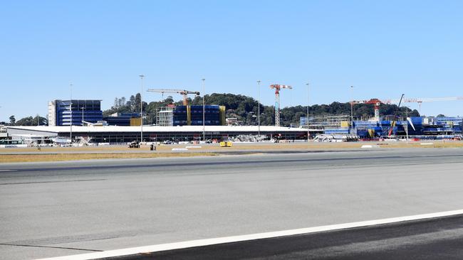 An empty Gold Coast Airport. Picture: Scott Powick.