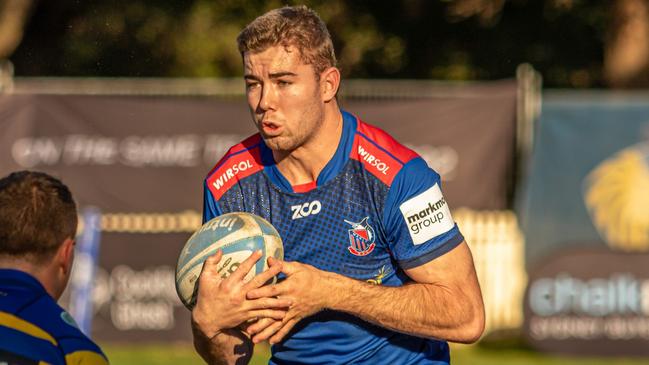 Max Douglas in action for Manly. Picture: Adam MacDonald