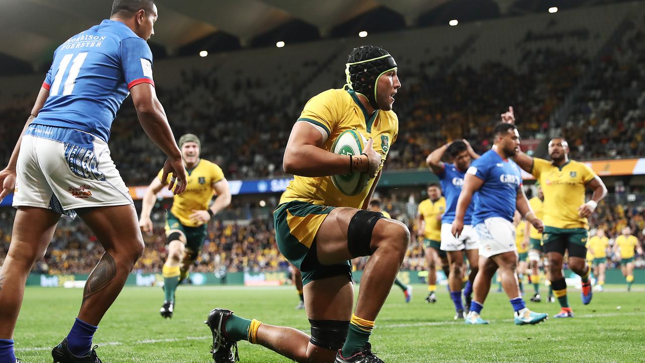 The Wallabies scored an important win over Samoa but will be crossing their fingers for Adam Coleman.