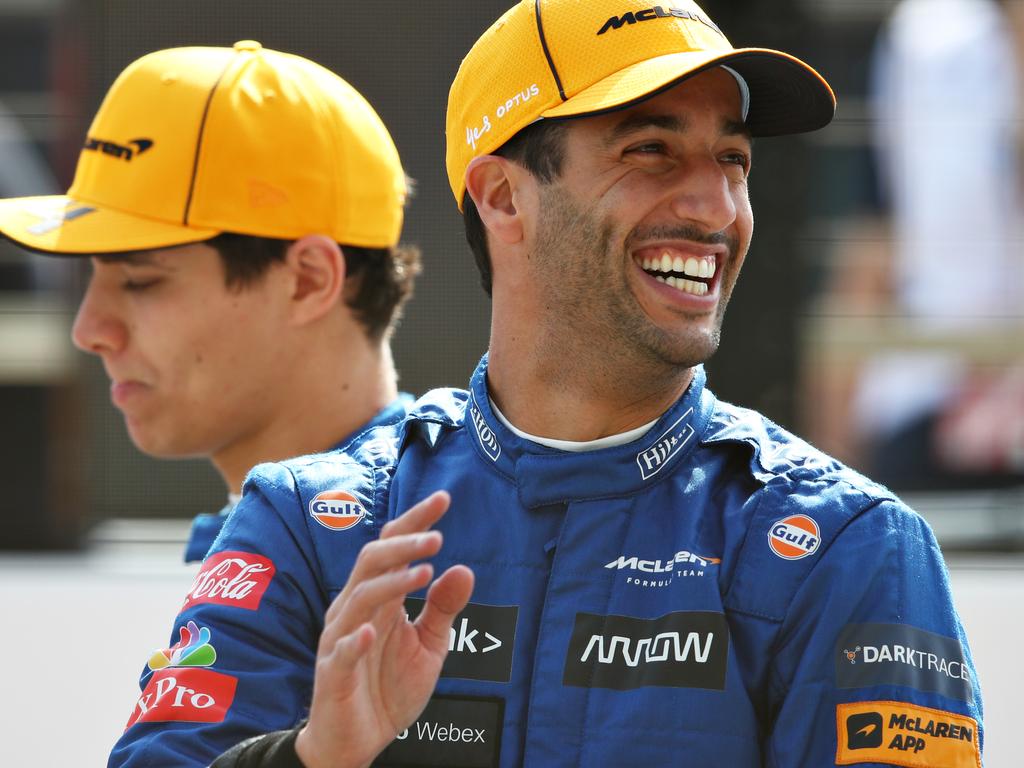 Never a dull moment with Daniel Ricciardo.