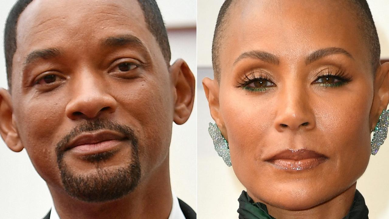 Will and Jada Pinkett Smith. Picture: AFP