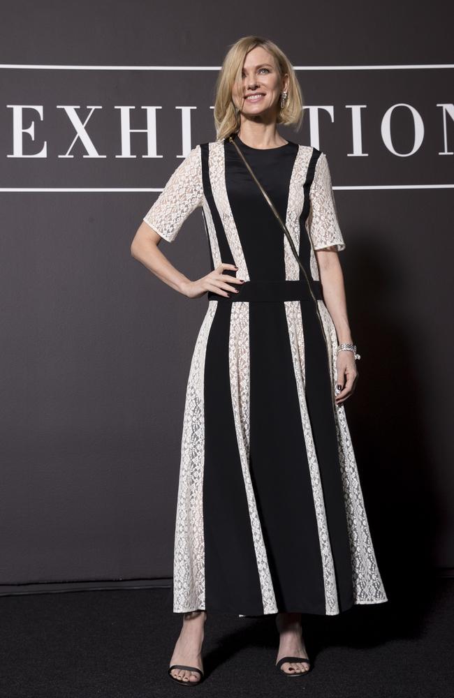 Naomi Watts walks the red carpet at Cartier: The Exhibition at the National Gallery of Australia. Picture: Getty Images