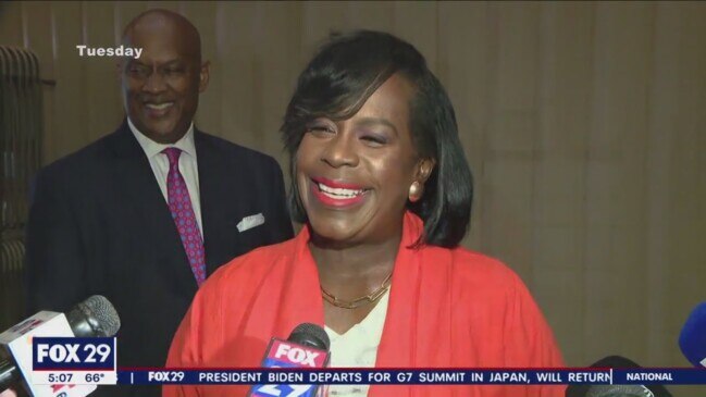 Dental emergency prevents Cherelle Parker from delivering victory speech in Philadelphia primary