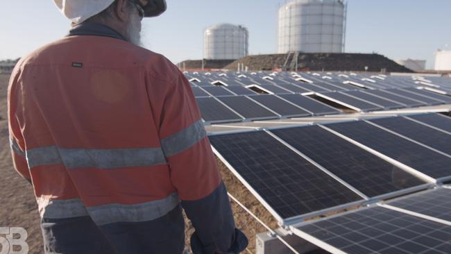 The SA Water solar farm at Happy Valley. Picture: Supplied.