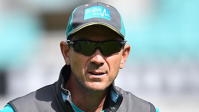 New Australian coach Justin Langer. Picture: AFP