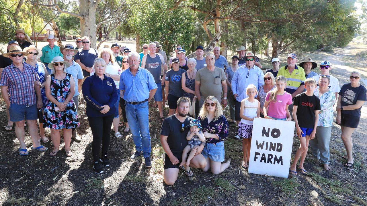 Community concerns: early opposition to a large-scale wind farm near Teesdale and Lethbridge is ramping up. Picture: Mark Wilson.