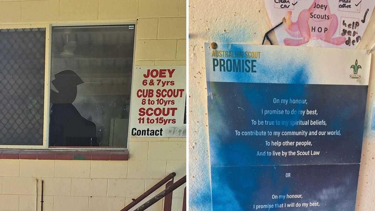Scout den smashed as Charters Towers faces vandalism surge