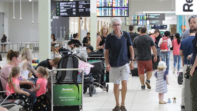 The Gold Coast Airport, Australia’s fifth busiest. Picture Mike Batterham