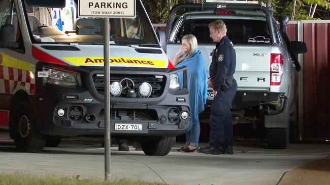 Male in standoff with police after alleged threats to pour petrol over pregnant female in George st in Windsor. Credit: TNV