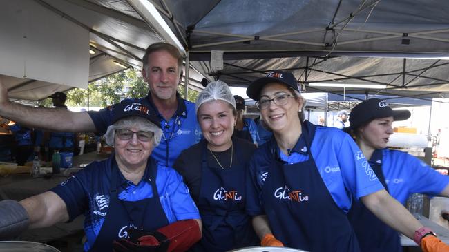 Grilling, boiling and frying at Darwin's 2024 Greek GLENTI festival.
