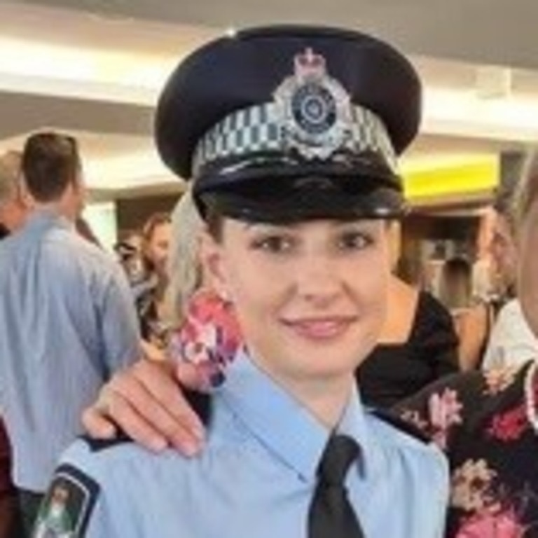 Queensland police officer Constable Rachel McCrow who was killed in a shooting at Wiembilla.