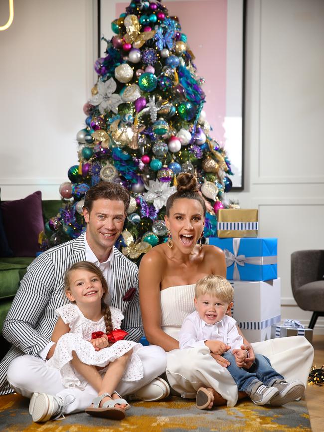 The Myer ambassador is married to dancer, Michael Miziner, and they share two children Dominic and Violet. Picture Rohan Kelly