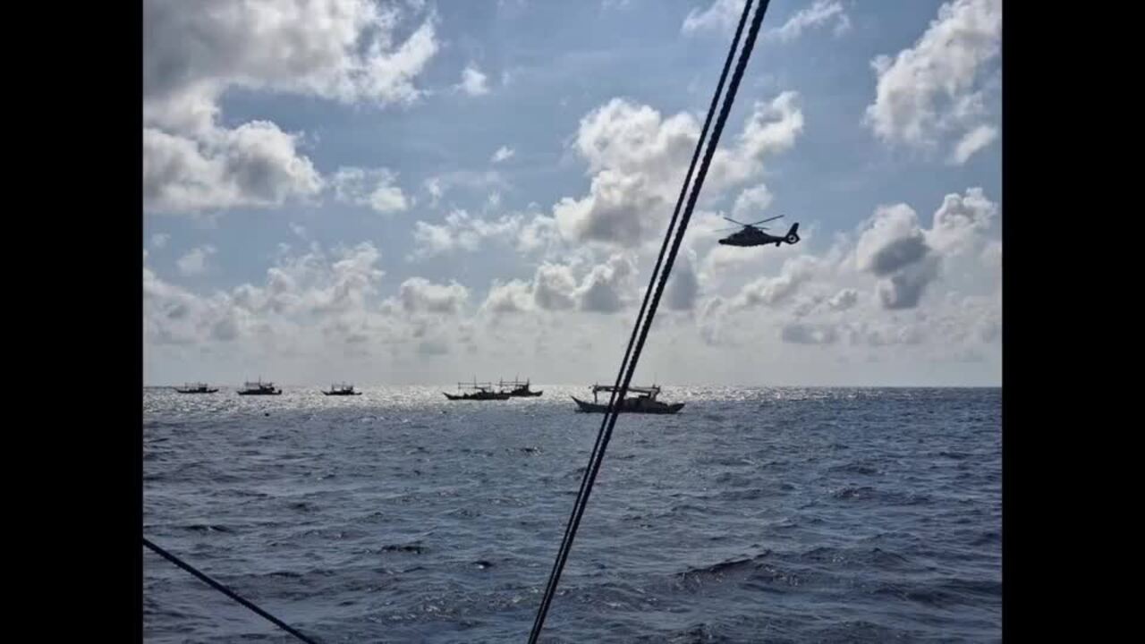 Philippine Coast Guard Accuses Chinese Navy Helicopter of Harassing Fishing Vessels