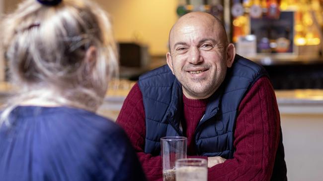 Rocco Brasile is using a new dating service for neurodiverse South Australians. Picture: Kelly Barnes