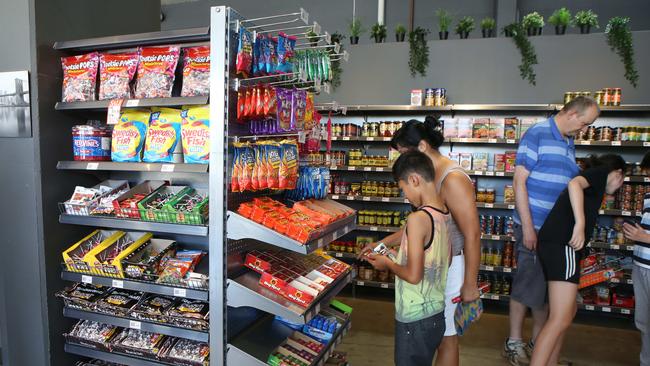 The Belmore store has reportedly almost sold out of Flamin’ Hot Cheerios. Picture: Robert Pozo