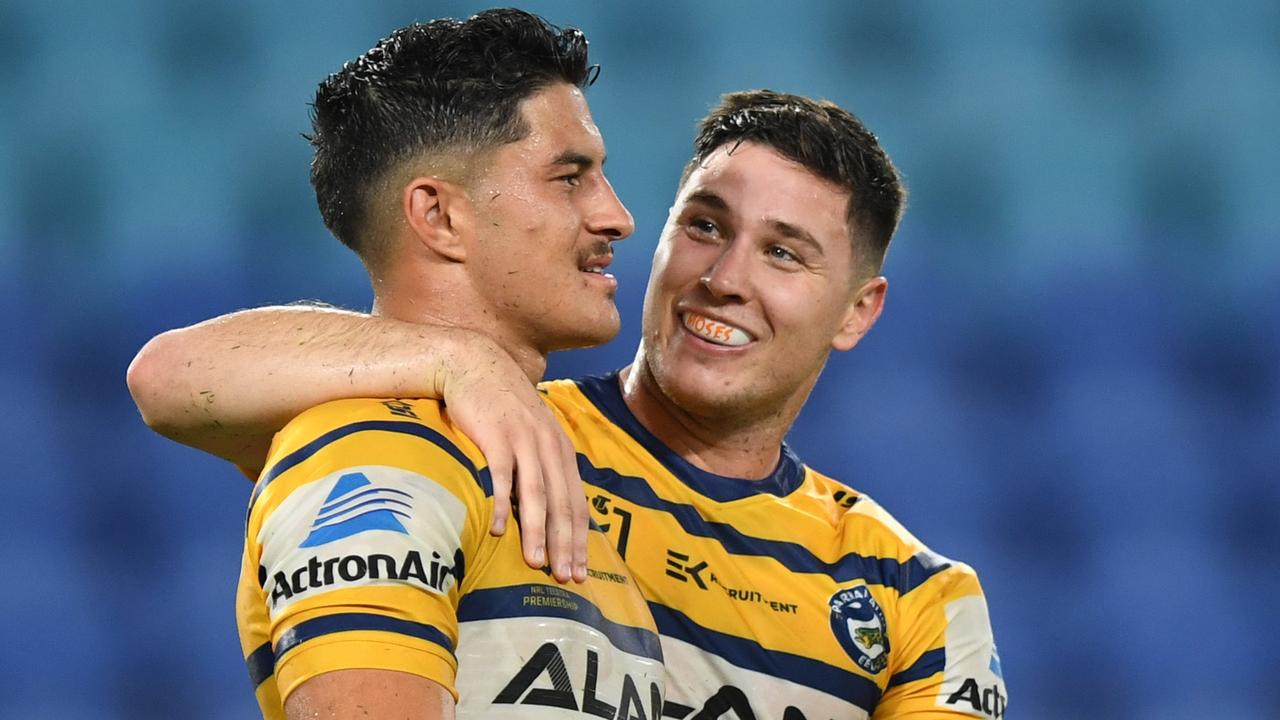 The Eels would love to keep Mitch Moses just weeks after they re-signed Dylan Brown. Picture; NRL Photos