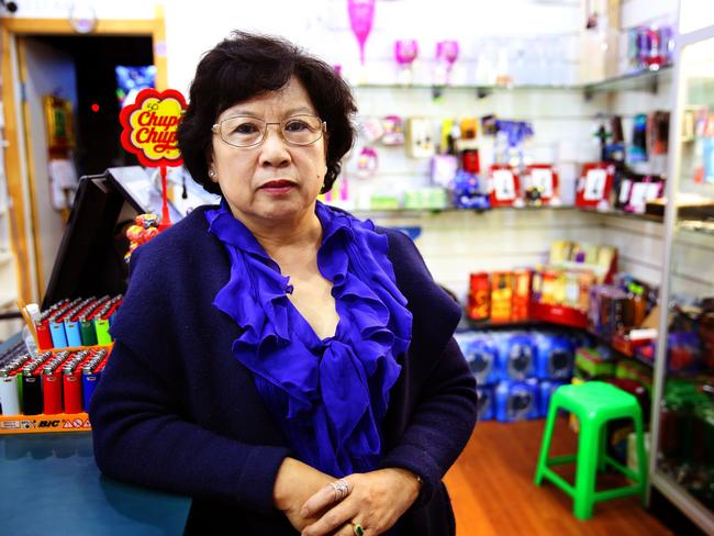 Cheng Ly has been a tenant at the Wentworthville Town Centre for over 18 years and says she’s had no business for weeks.