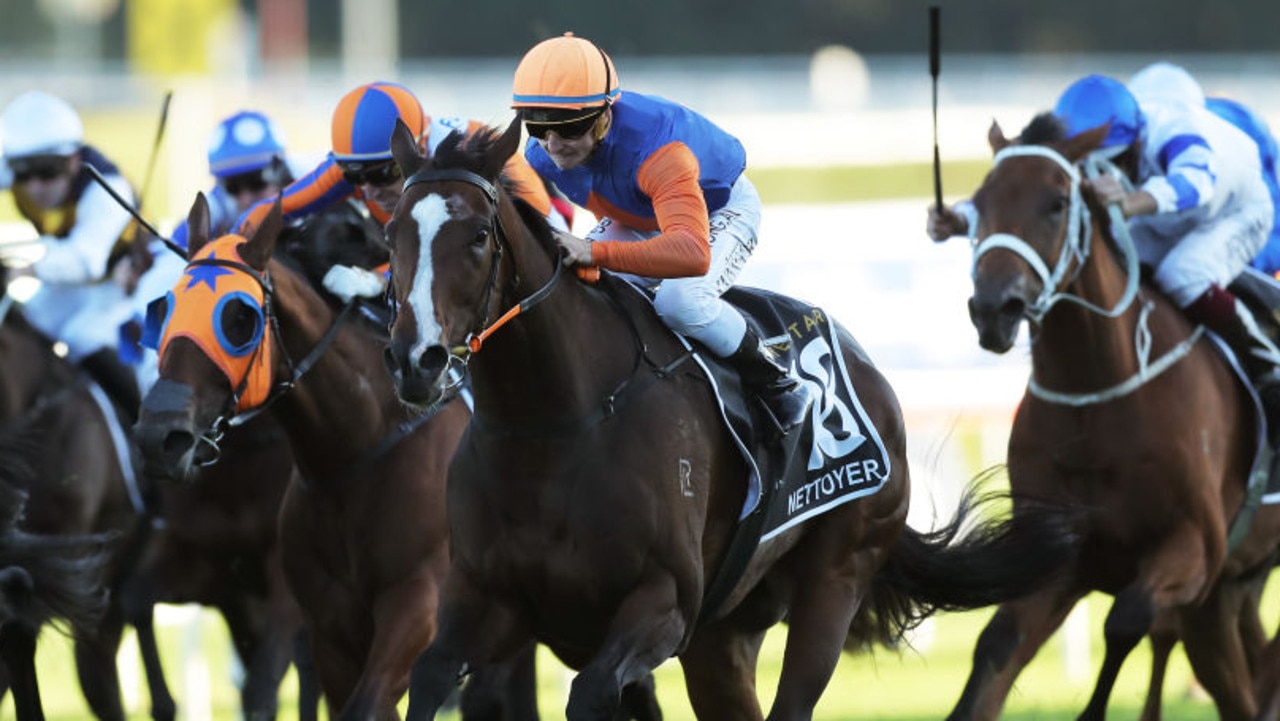 Nettoyer winning the Doncaster Mile last year. Photo: Matt King/Getty Images.