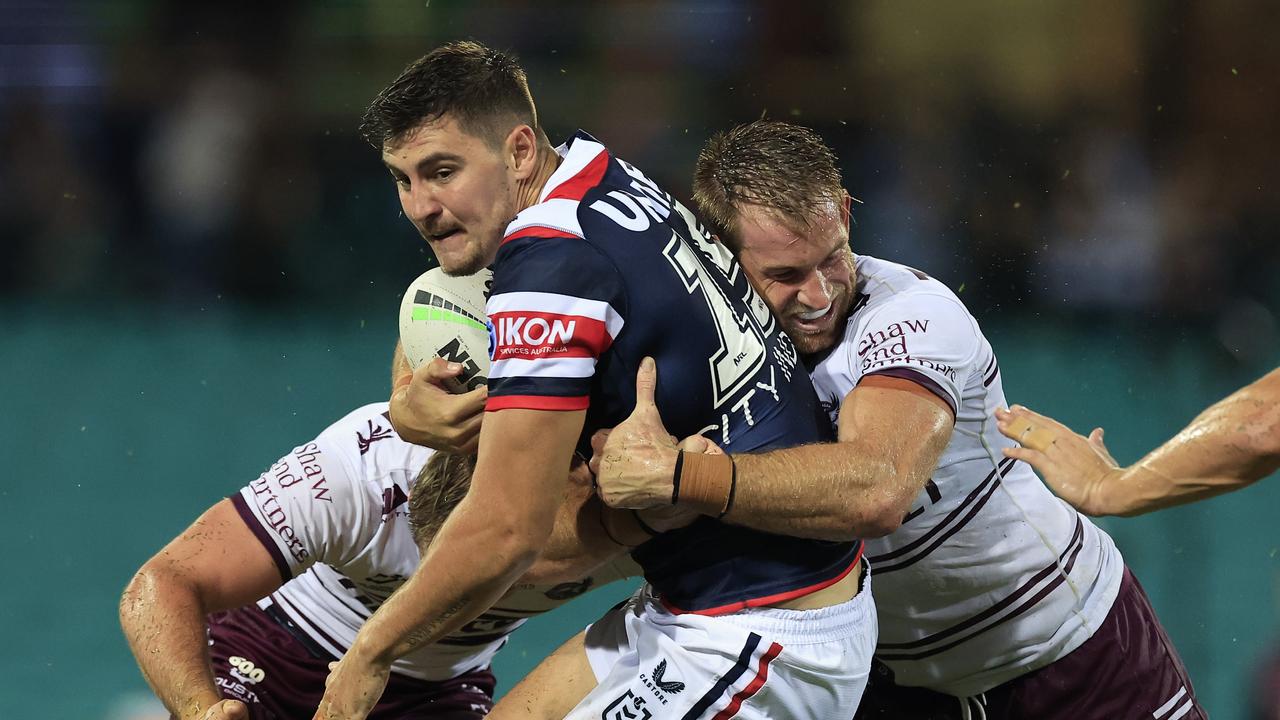 Fletcher Baker has been found not guilty of a grade one careless high tackle charge. Picture: Getty Images.