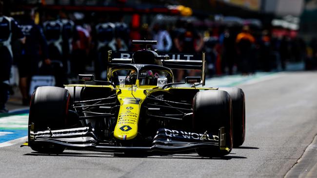 Daniel Ricciardo matched his best finish in Renault at the British GP. (Photo by Peter Fox/Getty Images)