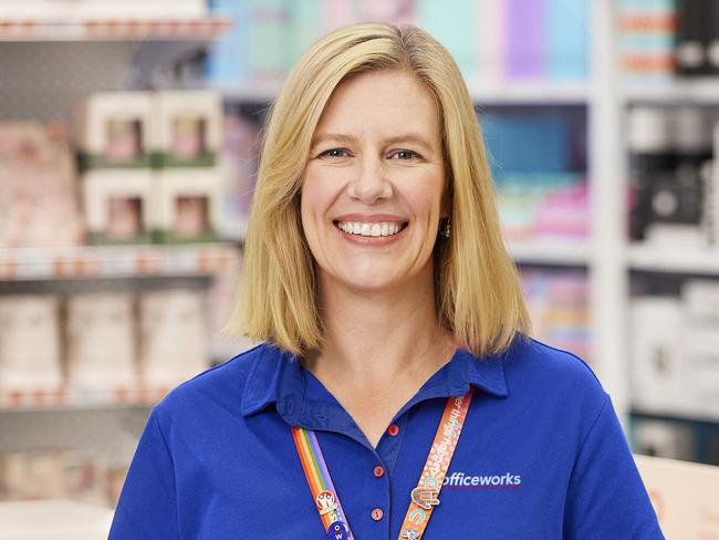 Sarah Hunter, managing director of Officeworks for Australia's Best Teachers campaign oped