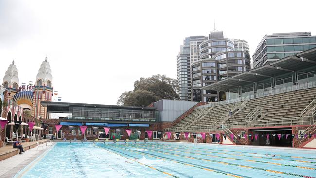 North Sydney Olympic Pool pictured before it was closed for redevelopment.