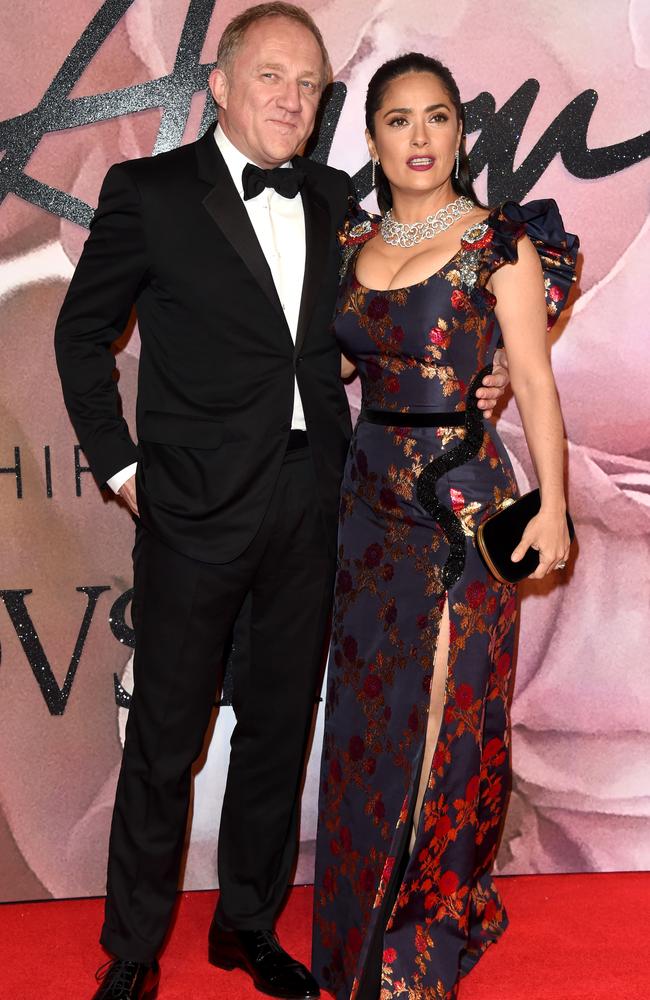 Are Salma Hayek and her wealthy French husband set to join 'l'exodus'?