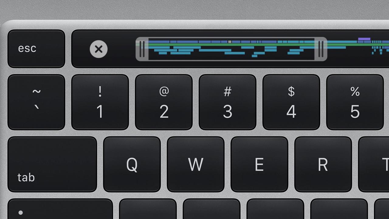 The new magic keyboard delivers the ‘best typing experience ever on a Mac notebook’.