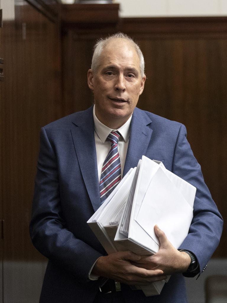 Minister Nick Duigan. Parliament Question Time Picture: Chris Kidd