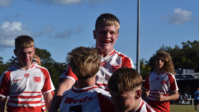 Renouf Shield action: Keebra Park v Palm Beach Currumbin.