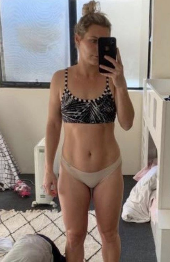 Sascha Farley lost 30kg. Picture: The Healthy Mummy